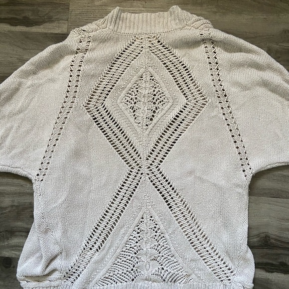 Hollister Tan Short Sleeve Cardigan - Picture 4 of 4